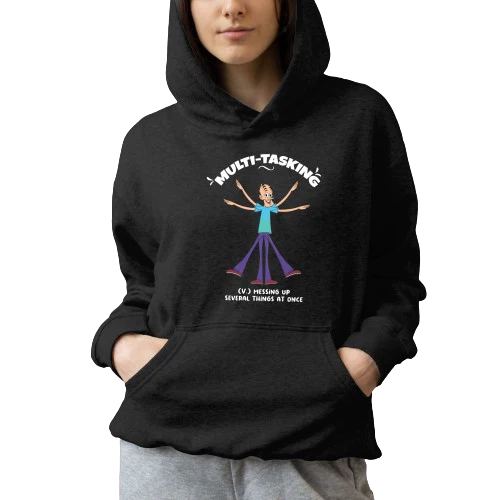 Multitasking - Hoodie - Image 4